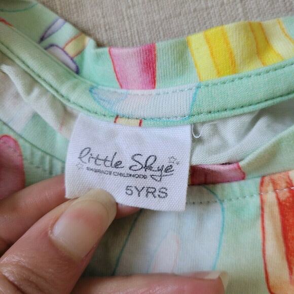 Little Skye Popsicle Sleeveless Twirl Dress - Picture 5 of 6